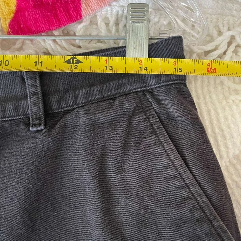 Lauren Ralph Lauren Black Cotton Chino Shorts Womens Size 8 Classic Preppy‎
